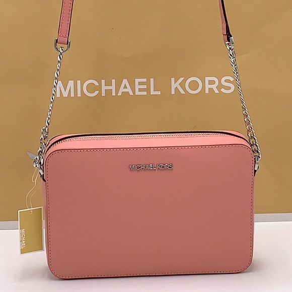 MICHAEL KORS LARGE EAST WEST CROSSBODY PRIMROSE COLOR - Picture 6 of 15
